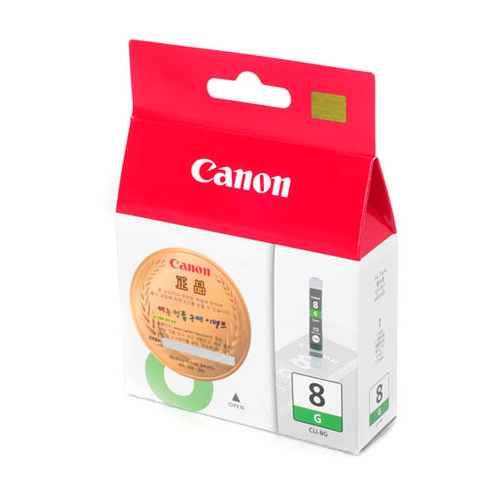 캐논 정품잉크 CLI-8G/녹색