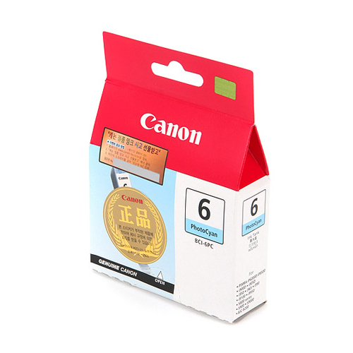 캐논 정품잉크 BCI-6PC/포토파랑
