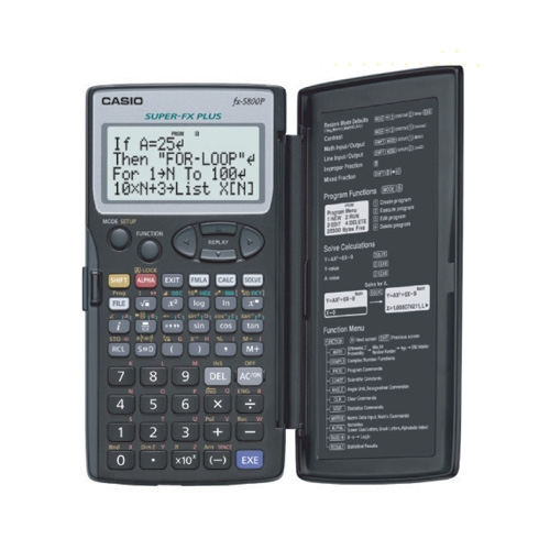 계산기 FX-5800P 82 * 163㎜