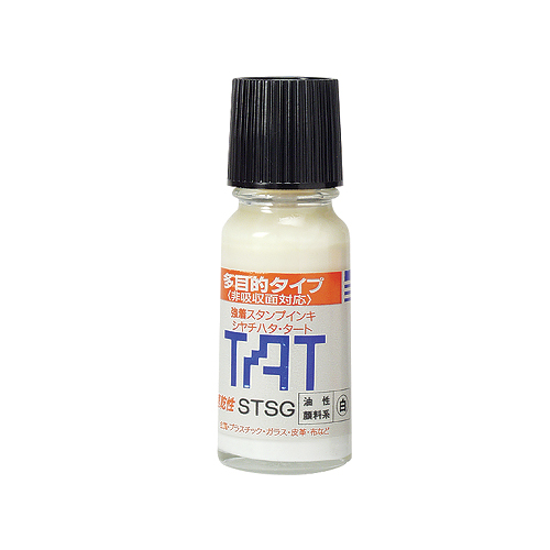 불멸스탬프 잉크(SHACHIHATA) 백색 55ml