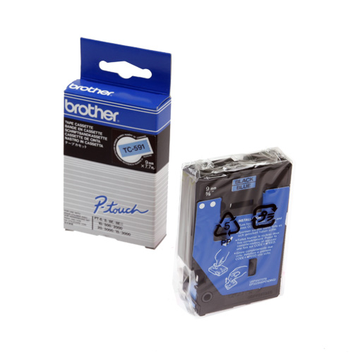 라벨테이프카트리지 TC-591 테이프색 BLUE 규격 9mm