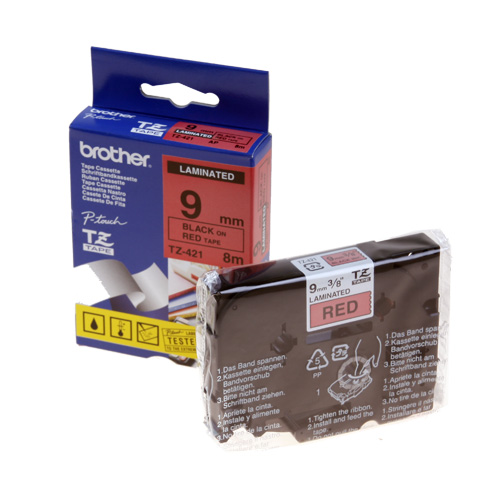 라벨테이프카트리지 TZ-421 테이프색 REA 규격 9mm