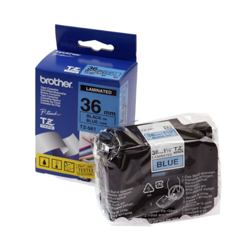 라벨테이프카트리지 TZ-561 테이프색 BLUE 규격 36mm