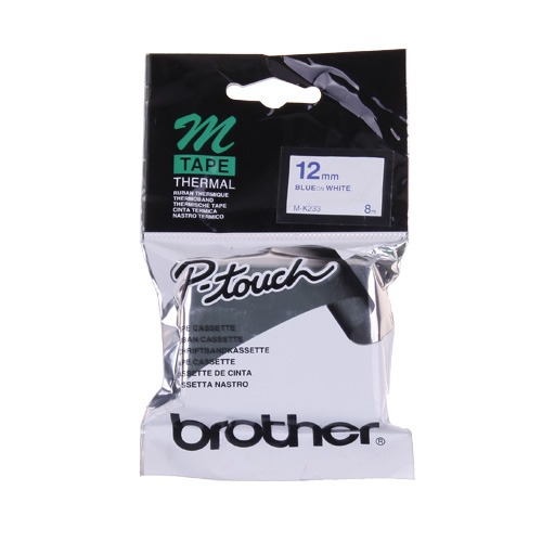 라벨테이프카트리지 M-K233 테이프색 WHITE 규격 12mm