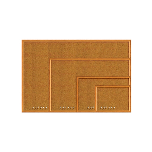 콜크보드판(원목프레임) 600 X 900 