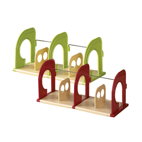 연결책꽂이2단 BS-435 435*197*200mm