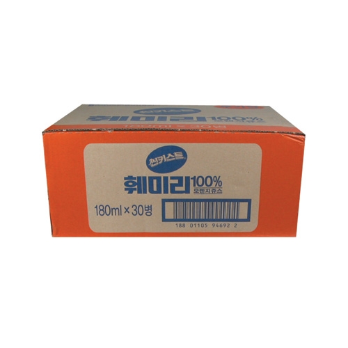 오렌지 쥬스 꼬마병 30병/1Box 30병/1Box