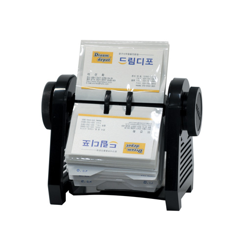 회전 명함 꽂이 명함꽃이 