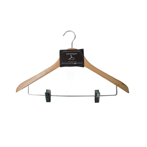 원목정장 옷걸이 