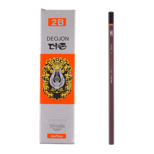 더죤연필 2B 