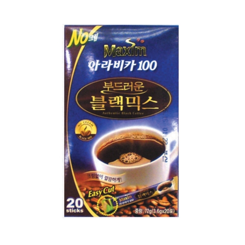 맥심 아라비카 부드러운블랙 20T 
