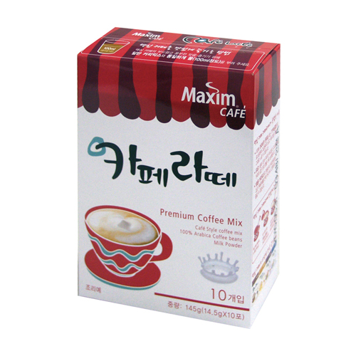 동서맥심카페 카페라떼 10T 