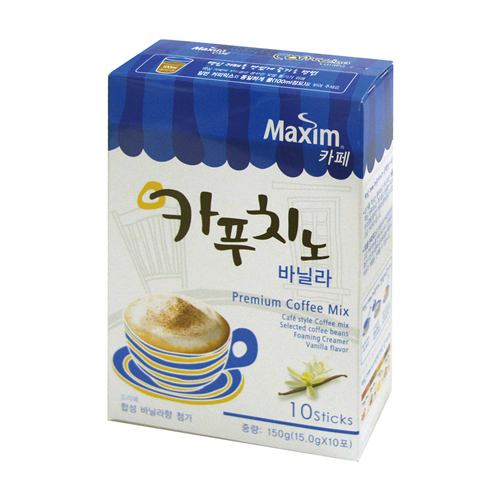 동서맥심카페 카푸치노바닐라 10T 