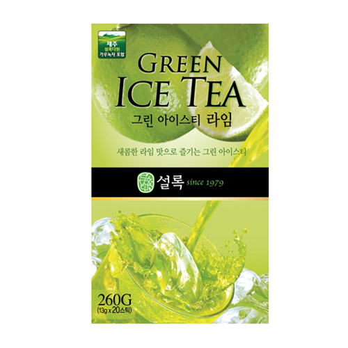설록 그린 아이스티 라임 20T 13g * 20개입