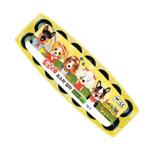 포스터칼라 14색 (1014) 10cc * 14색