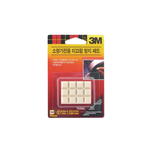 3M소음/충격/미끄럼 방지패드 No.750 12개
