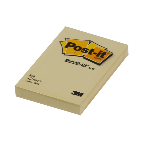 Post-it 656 노랑 (51X76)