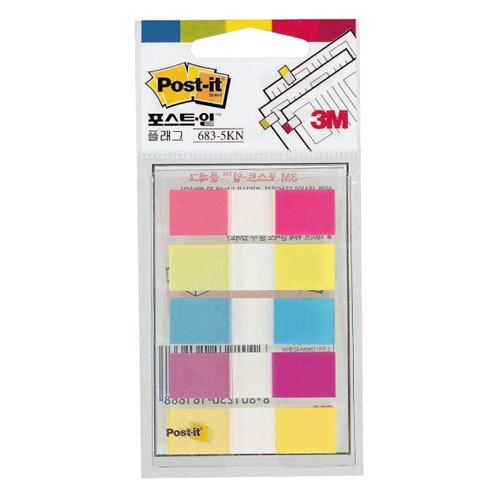 Post-it 플래그 683-5KN 43 * 12mm