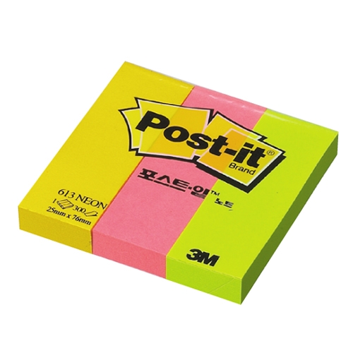 Post-it 613 형광 