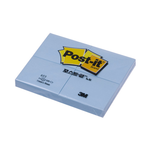Post-it 653 파랑 (51X38)