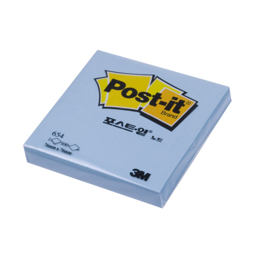 Post-it 654 파랑  (76X76)