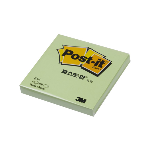 Post-it 654 연두 (76X76)