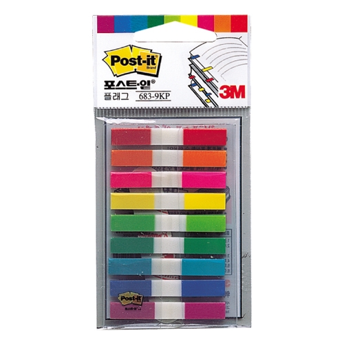 Post-it 플래그 683-9KP 44 * 6mm