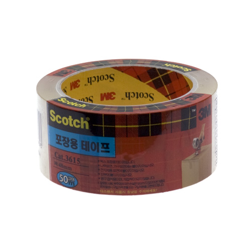 스카치 포장용 테이프 cat.3615 투명 48mm * 50m