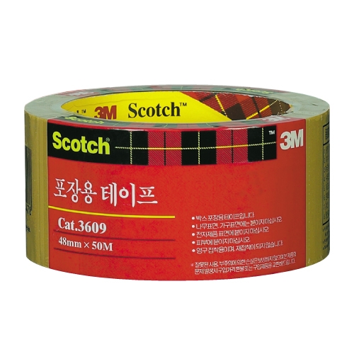 스카치 포장용 테이프 cat.3609 불투명(48mm*50m)