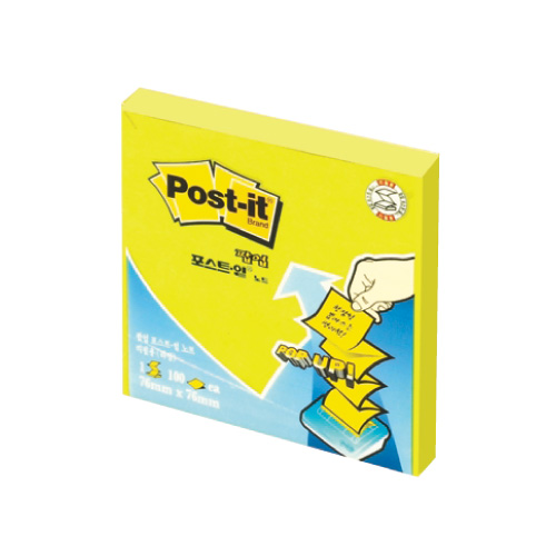 포스트잇팝업리필 KR-330 (76*76 라임)