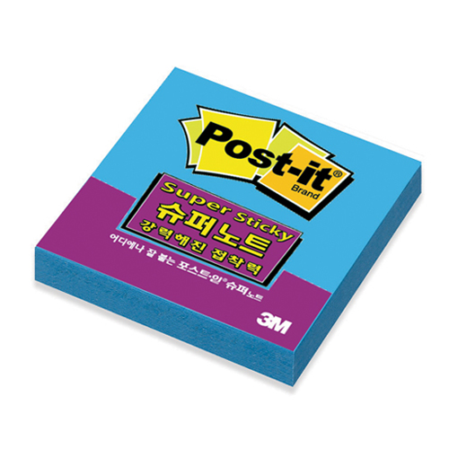 Post-it 654 슈퍼노트 바다 (오션)