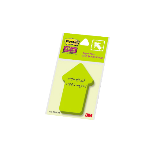 포스트잇슈퍼노트 디자인/화살표 
