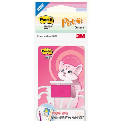 Post-it 북 플래그 분홍 