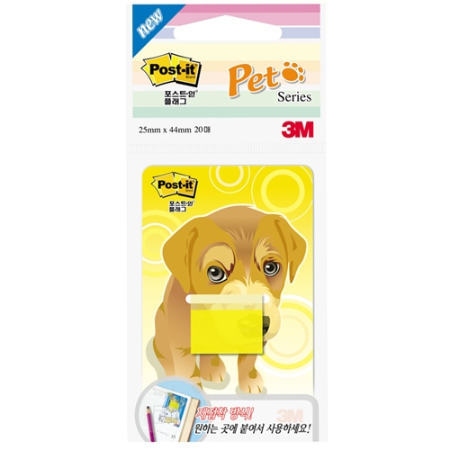  Post-it 북 플래그 노랑 