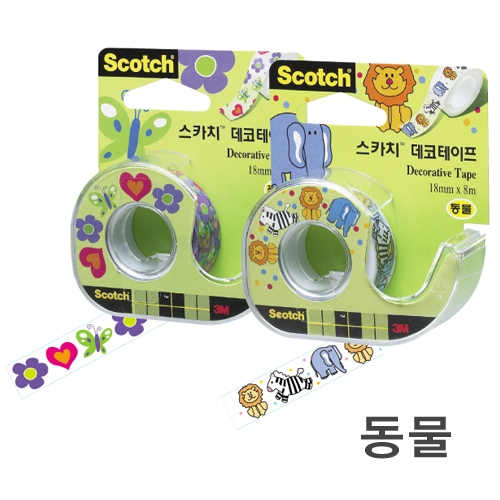 스카치데코테이프 동물 18mm * 8m(214D-AN)