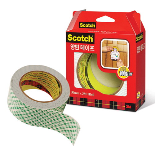 스카치양면테이프cat.114L 50mm*3M