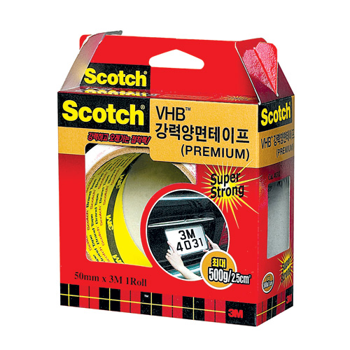 3M VHB 강력양면테이프(50mm*3M) cat.4031L