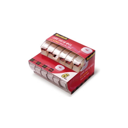 스카치크리스탈테이프 CC1230D-6 VAD 오피스팩 12㎜ * 30m (6롤)