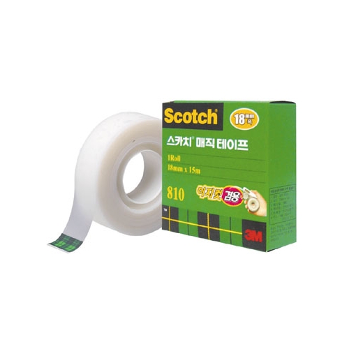 스카치 매직테이프 리필 18mm x 15m #810