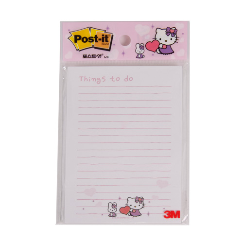 포스트잇 헬로키티노트 660 (102*152)