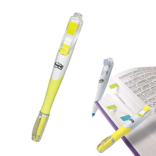 포스트잇플래그형광펜(옐로우) 