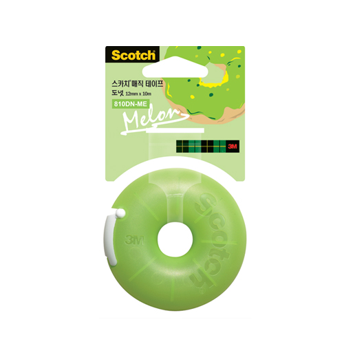 매직테이프도넛-멜론 12mm*10M