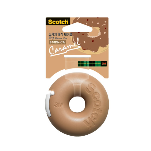 매직테이프도넛-카라멜 12mm*10M