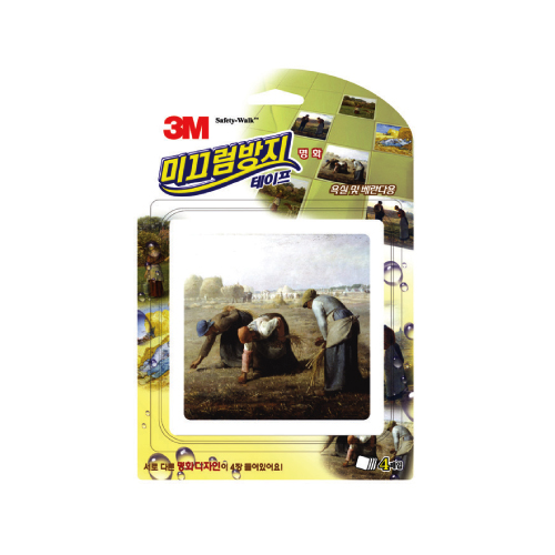 3M 미끄럼방지테이프 욕조/바닥용(명화) 140*140mm(4매)