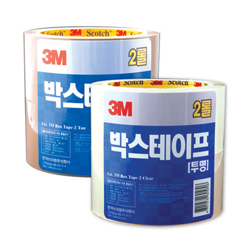 3M박스테이프 4840-2(투명) 48mm*40M