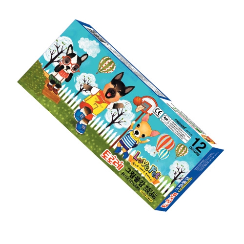 수채물감 12색 6cc * 12색