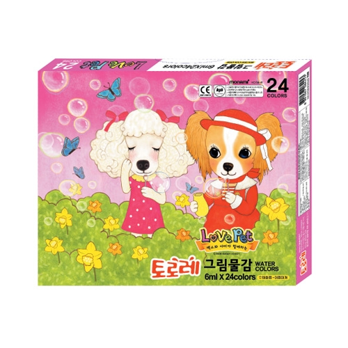 수채물감 24색 6cc * 24색