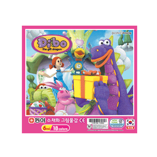 동아 물감6cc18색(디보) 