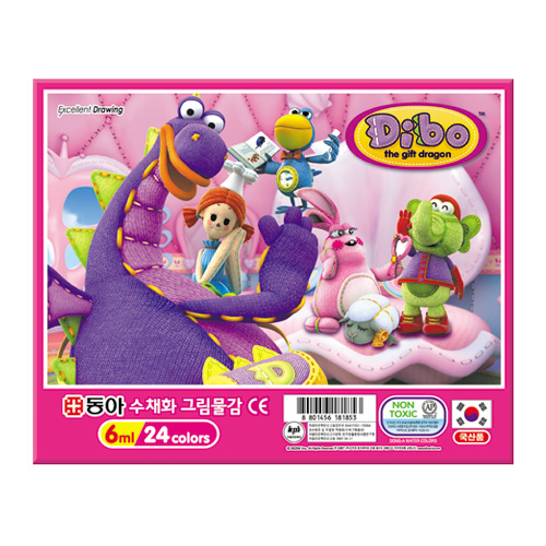 동아 물감6cc24색(디보) 