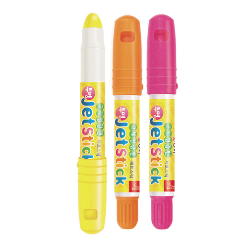 고체형광펜제트스틱(3색) 